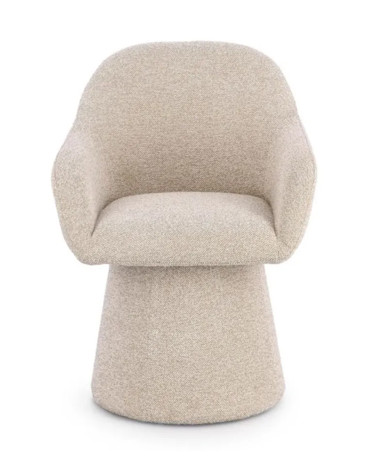 POLTRONA GIREVOLE ANTARA BEIGE