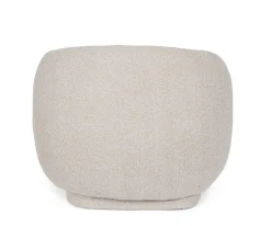 POLTRONA GIREVOLE BRITTANY NATURALE