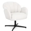 POLTRONA GIREVOLE CHLOE SNOW