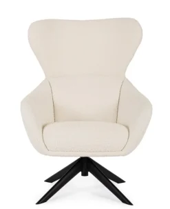 POLTRONA GIREVOLE HAILEY SNOW