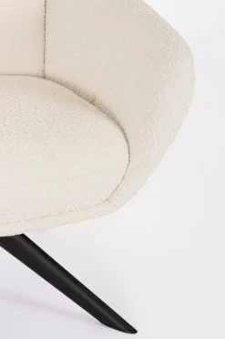 POLTRONA GIREVOLE HAILEY SNOW