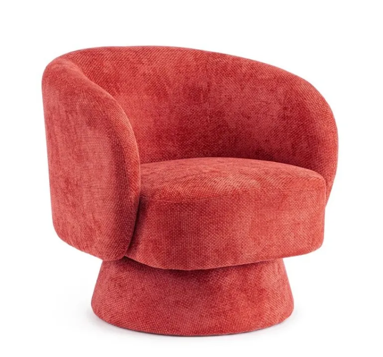 POLTRONA GIREVOLE JULIENNE CHERRY