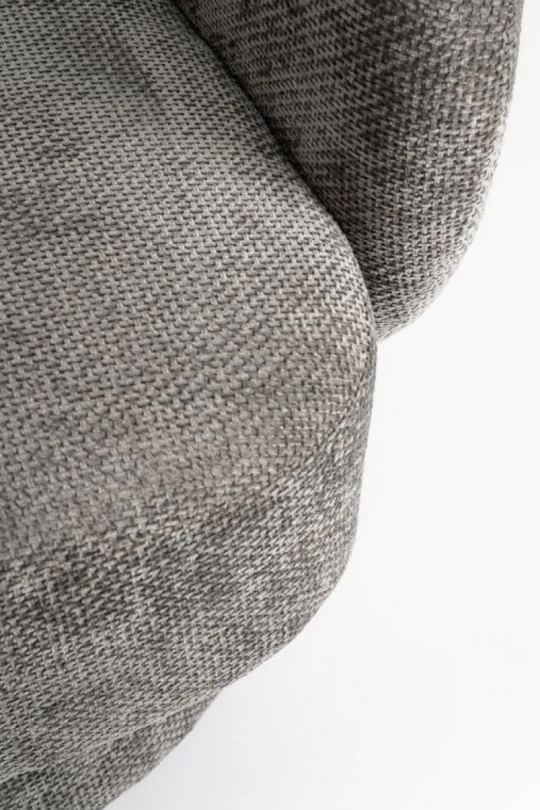 POLTRONA GIREVOLE JULIENNE GRIGIO SCURO