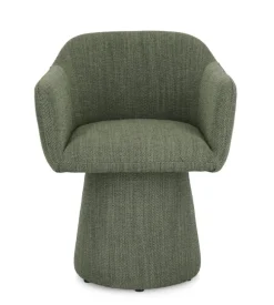 POLTRONA GIREVOLE LOTTIE VERDE