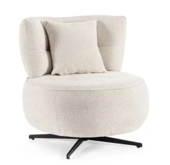 POLTRONA GONNIE ECRU' PUNTINATO