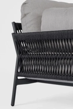 POLTRONA IN ALLUMINIO ANTRACITE QS22/GRAPHITE- PARDIS