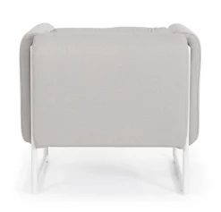 POLTRONA IN ALLUMINIO SABBIA - PIXEL