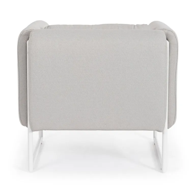 POLTRONA IN ALLUMINIO SABBIA - PIXEL