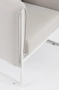 POLTRONA IN ALLUMINIO SABBIA - PIXEL