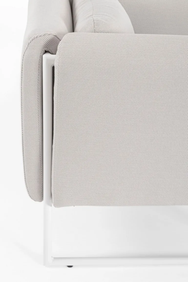 POLTRONA IN ALLUMINIO SABBIA - PIXEL