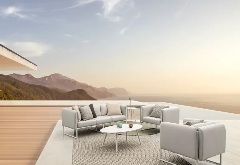 POLTRONA IN ALLUMINIO SABBIA - PIXEL