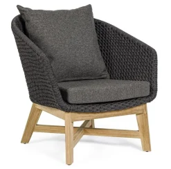 POLTRONA IN CORDA PER ESTERNO ANTRACITE - COACHELLA