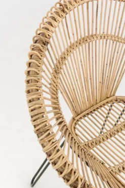 POLTRONA IN FIBRE NATURALI - ESTEBAN