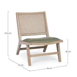 POLTRONA IN LEGNO - CORTILIA