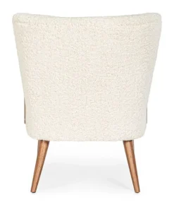 POLTRONA IN LEGNO BIANCA - MORITZ