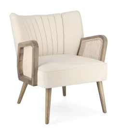 POLTRONA IN LEGNO NATURAL - VIRNA