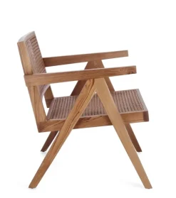 POLTRONA IN LEGNO NATURALE - GALIA