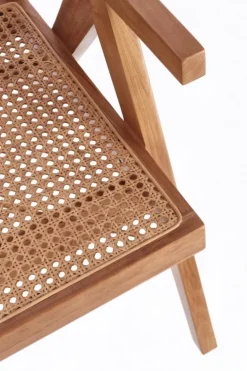 POLTRONA IN LEGNO NATURALE - GALIA