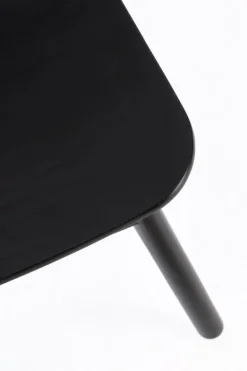 POLTRONA IN LEGNO NERO - YVES