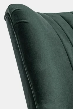 POLTRONA IN LEGNO VERDE - VIRNA