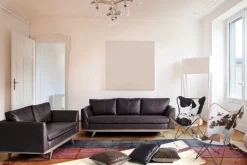 POLTRONA IN PELLE - BUFFALO