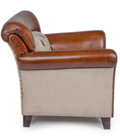 POLTRONA IN PELLE - CHARLESTON