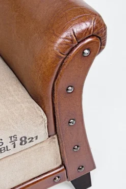 POLTRONA IN PELLE - CHARLESTON