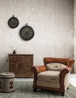 POLTRONA IN PELLE - CHARLESTON