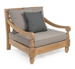 POLTRONA IN TEAK SFODERABILE - BALI FSC