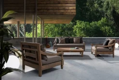 POLTRONA IN TEAK SFODERABILE - BALI FSC