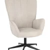 POLTRONA IN TESSUTO BEIGE - INAS