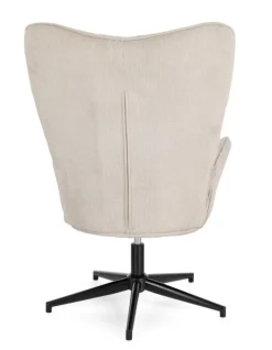 POLTRONA IN TESSUTO BEIGE - INAS