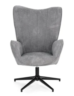 POLTRONA IN TESSUTO GRIGIO - INAS