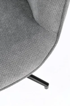 POLTRONA IN TESSUTO GRIGIO - INAS