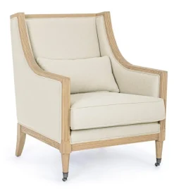 POLTRONA IN TESSUTO SFODERABILE - MARLIN