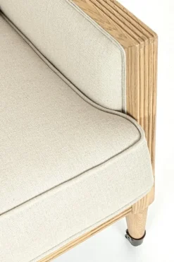 POLTRONA IN TESSUTO SFODERABILE - MARLIN