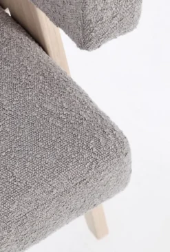 POLTRONA IN TESSUTO TORTORA - FAIZA