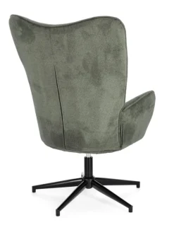 POLTRONA IN TESSUTO VERDE - INAS