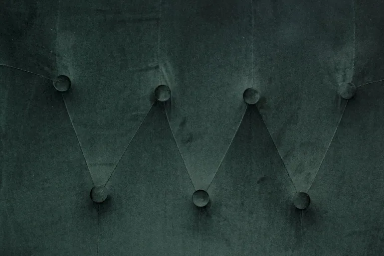 POLTRONA IN VELLUTO VERDE - FARIDA