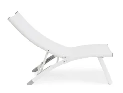 POLTRONA LOUNGE RECLINABILE BIANCA - TAYLOR