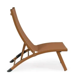 POLTRONA LOUNGE RECLINABILE PECAN - TAYLOR