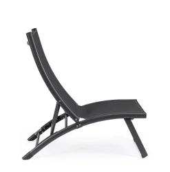 POLTRONA LOUNGE RECLINABILE GRIGIO SCURO - TAYLOR