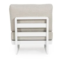 POLTRONA MODULARE IN ALLUMINIO BIANCO WG20 - INFINITY