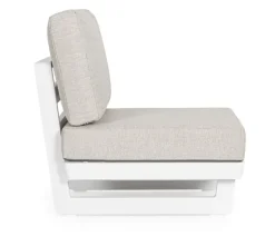 POLTRONA MODULARE IN ALLUMINIO BIANCO WG20 - INFINITY