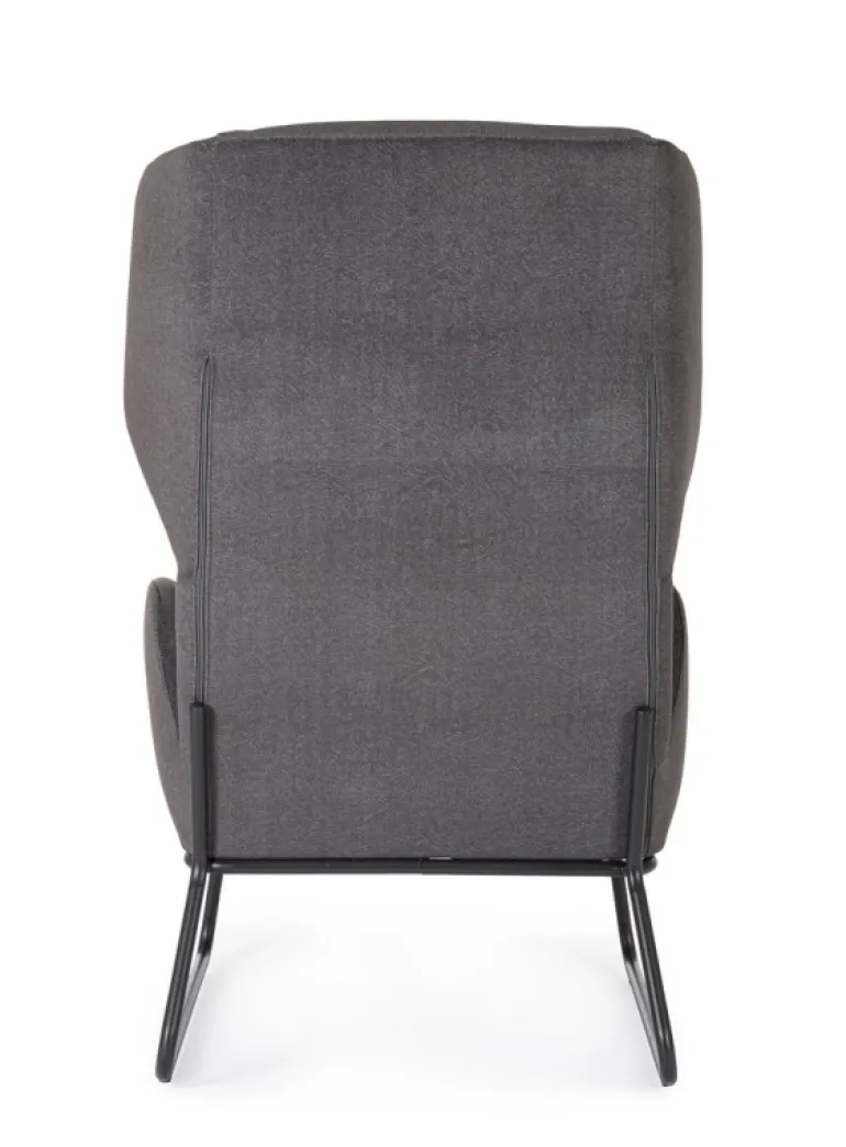 POLTRONA OPHELIA GRIGIO SCURO