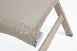 POLTRONA RECLINABILE IN ALLUMINIO PIEGHEVOLE - VICTOR