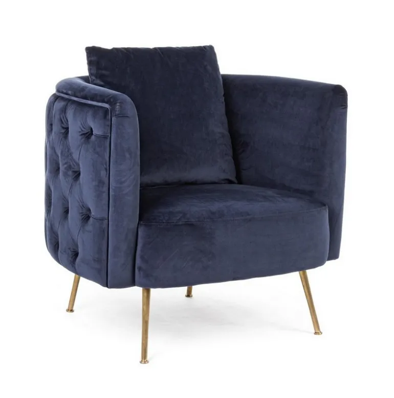 POLTRONA SFODERABILE BLU - TENBURY