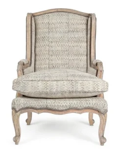 POLTRONA SFODERABILE IN TESSUTO - ELODIE