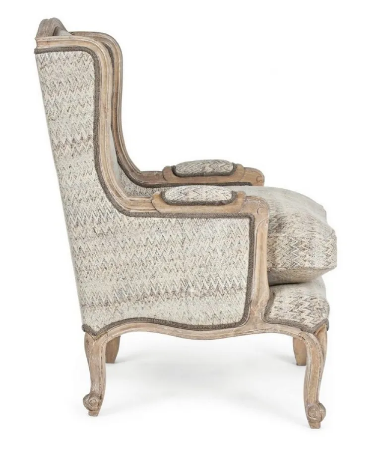 POLTRONA SFODERABILE IN TESSUTO - ELODIE