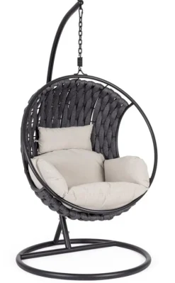 POLTRONA SOSPESA C-C GALAPAGOS NERO